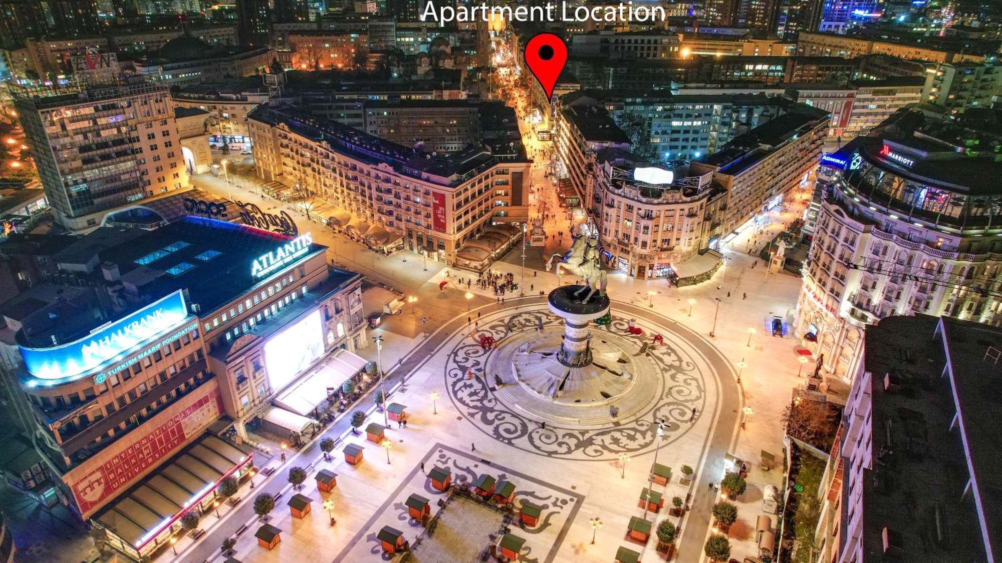 Fantazy Apartment Main Square Skopje Exterior foto