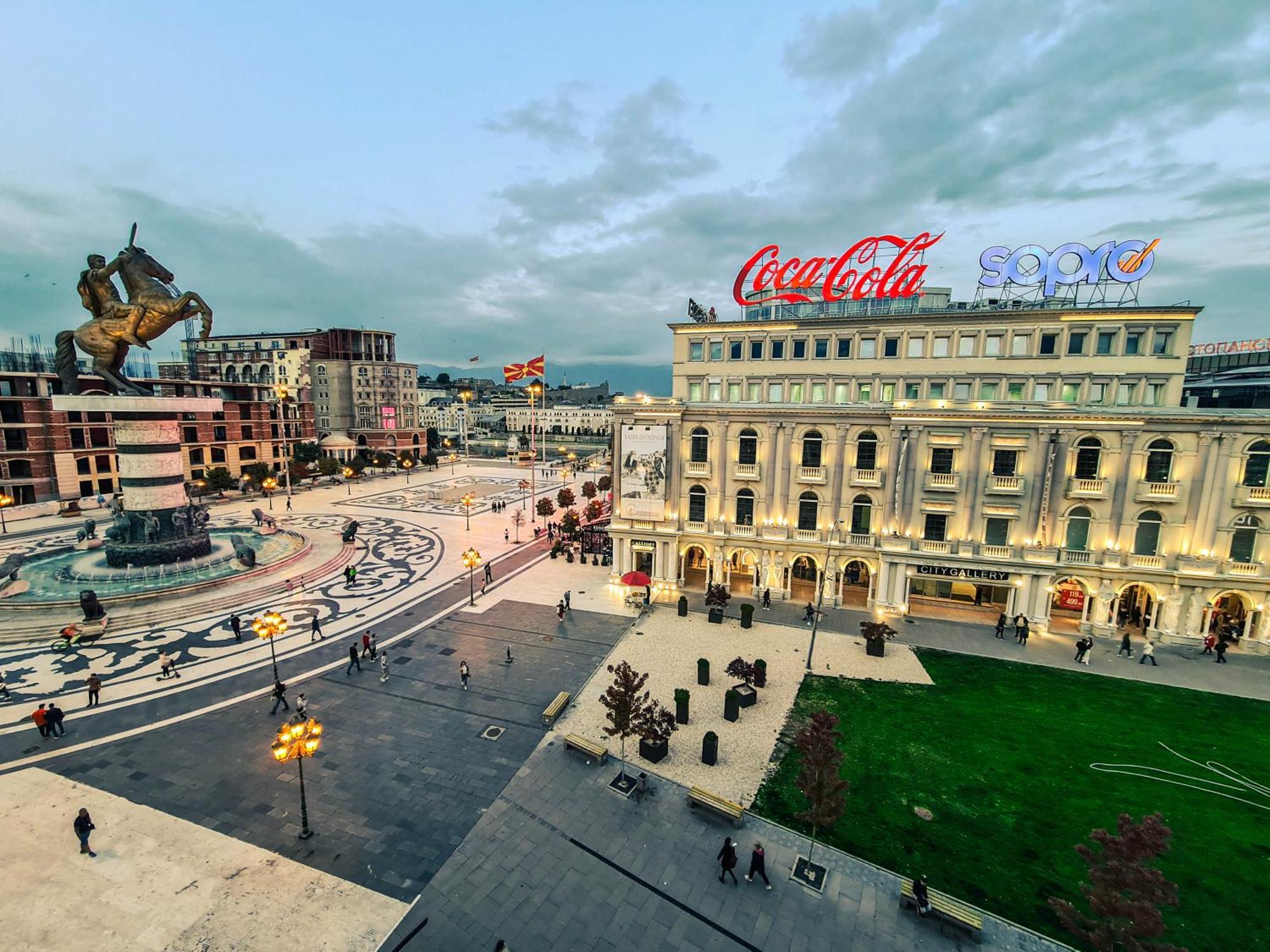 Fantazy Apartment Main Square Skopje Exterior foto